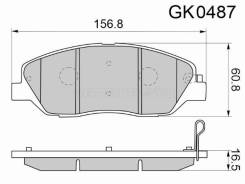   () Hyundai Santa Fe 05-21 / Kia Sorento 09-21 / Hyundai Genesis 08-14 / Gra CTR GK0487,  GK0487 