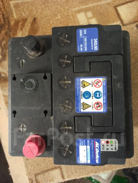 ACDelco. 40��.�., L0, 340��., ��������, ������������ ������ ����