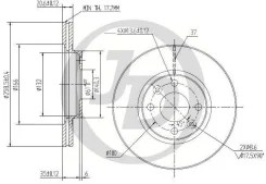 ���� ��������� �������� DF2586 (259x20,6) 4 ��� JD JBD0040 JBD0040 ����