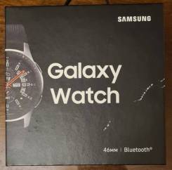 Samsung Galaxy Watch. GPS, NFC, IP68 