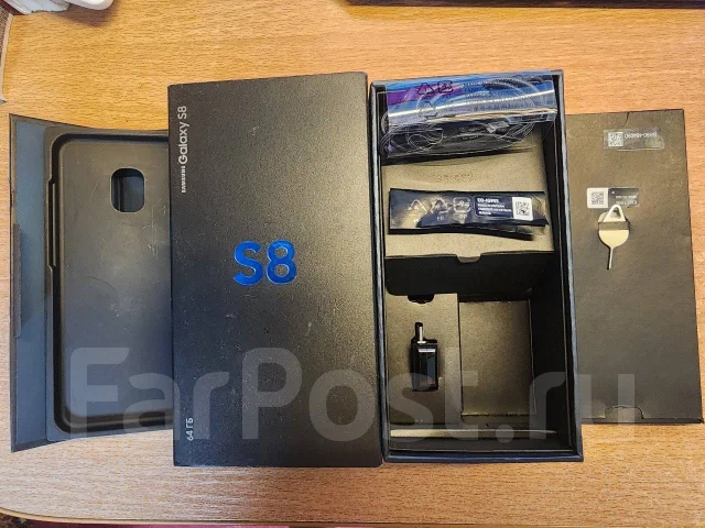 Samsung Galaxy S8. �/�, 64 ��, ������, 4G LTE, ����������, NFC, ������� �������, ������������ ������� ����