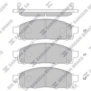 ������� ��������� �������� Sangsin Brake SP1361 SP1361 ����