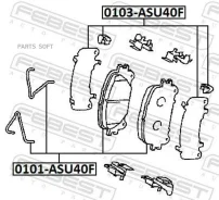 ��������� �������� ��� �������� ������� Febest 0103ASU40F 0103ASU40F ����