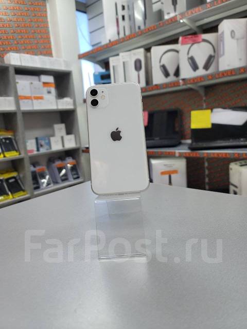 Apple iPhone 11 128 Gb Гарантия! X-Level, 6.10", моноблок, белый, 3G ...