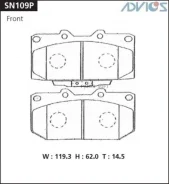 �������� ��������� ������� Advics �������� Advics SN109P SN109P ����