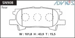 �������� ��������� ������� Advics ������ Advics SN908 SN908 ����