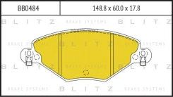 ������� ��������� �������� Citroen C5 I/II 1.6L 1.8L 2.0L 16V/HDI 01/03- Blitz BB0484 BB0484 ����