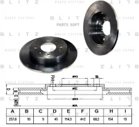 ���� ��������� ������ Nissan N16 P11E EUR Blitz BS0131 BS0131 ����