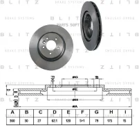 ���� ��������� �������� Land Rover Discovery IV L319 09/09- Range Rover Sport L320 05/02-13/08 Range Rover III L322 09/09-12/08 Blitz BS0302 BS0302 ��...