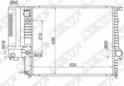 �������� BMW 5-Series E34 1.8/2.0/2.5 88-96 SAT BW0004 BW0004 ����