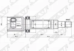 ���� ���������� FR RH FORD Fusion 02-10/1.4 ���� SAT FD414, ������ �������� FD414 ����