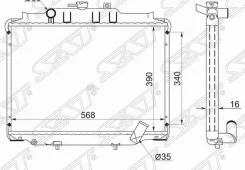 �������� Mitsubishi Delica L300 4D56 89-99 Diesel/Hyundai H100/Porter/Grace 94- SAT HY0011MT HY0011MT ����