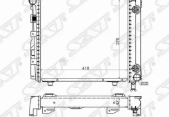 �������� Mercedes E-Class W124 2.0/2.2/2.3 85-92 /W201 2.3 83-93 W/O A/C SAT MB0003 MB0003 ����