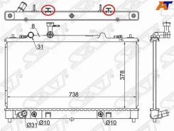 �������� Mazda6/Atenza 1.8/2.0 05-12 SAT MZ00052 MZ00052 ����