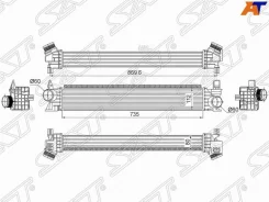 �������� ����������� Citroen Jumper 14-/FIAT Ducato 14-/Peugeot Boxer 14- SAT ST1382428080 ST1382428080 ����