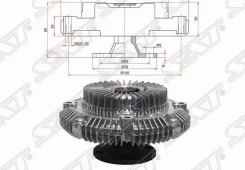 ���������� Toyota Hiace, Hilux, DYNA 2L/3L/5L SAT ST1621054150 ST1621054150 ����