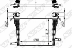 �������� ����������� Chevrolet Captiva/OPEL Antara 2,2D 11- SAT ST20874705 ST20874705 ����