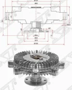 ���������� Hyundai Galloper 91-07 / Terracan 01-07 SAT ST2523742200 ST2523742200 ����