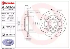 ���� ��������� Xtra | ��� | Brembo 08A2021X 08A2021X ����
