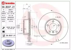 ���� ��������� UV Coated | ����� | Brembo 09B33721 09B33721 ����