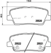 ������� ���������, ������ Brembo P30063 P30063 ����