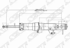 ������ �������� Mazda 6/Atenza 02- RH SAT STGJ6F34700, ������ STGJ6F34700 ����