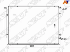 �������� ������������ Lexus RX 03-09 / Toyota Harrier 03-13 SAT STLX46394B0 STLX46394B0 ����