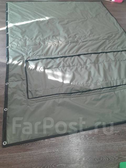 Штора в гараж утепленная с дверью, новый, в наличии. Цена: 11 850₽ во ...