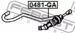������� ������� ��������� MMC CW#W CY#A GA#W GF6/7W Febest 0481GA 0481GA ����