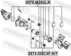 ����������� ���� �������� 0575-MZ6GLR Febest 0575MZ6GLR 0575MZ6GLR ����