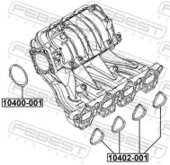 ��������� ��������� ���������� Chevrolet AVEO 2009-2017 10402-001 Febest 10402001 10402001 ����