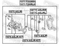 ������� �������� ������ OPEL Astra J, Mokka 1876-ASJR-KIT Febest 1876Asjrkit 1876ASJRKIT ����