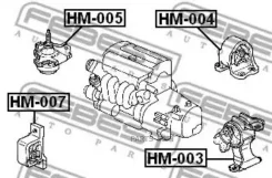 ������� ��������� Honda RD4/5/6/7 K20/24A Febest HM005 HM005 ����