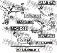 ����������� ������� ������ �������� | ��� ����/��� | Febest MZAB098KIT MZAB098KIT ����