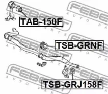 ������� ������������� Toyota GX460/470 J150 Febest Tsbgrj158F TSBGRJ158F ����