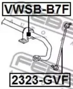 ������� ������������� VW Tiguan 07/09- Passat 05/09- Audi Q3 11/06- Febest Vwsbb7F VWSBB7F ����