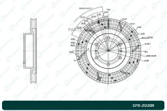 ���� ��������� �������� Toyota GRJ150 KDJ15# GX460 G-Brake GFR21220R GFR21220R ����