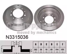 ���� ��������� Nipparts N3315036 N3315036 ����