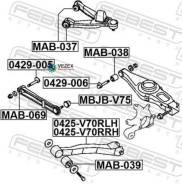     Mitsubishi Pajero/Montero V80,90# 2006.09-2021.03 [EUR] Febest 0425V70RLH 0425V70RLH 