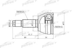  FORD Fiesta -08 1.6 16V . Patron PCV9105 PCV9105 