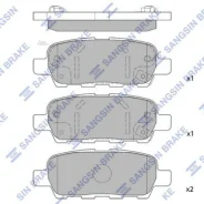 ������� ��������� �������� ������ SM 7, SM 5(NEW) R (Severe DUTY) SP1184SD Sangsin Brake SP1184SD SP1184SD ����