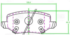 ������� ����. Haval Jolion (20-) ����. ���. 2WD (PF 2205) Trialli PF2205 PF2205 ����