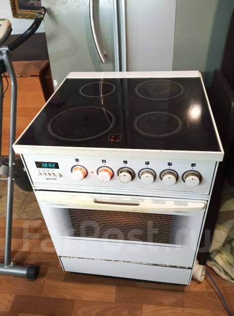Плитка электрическая стеклокерамика Gorenje, с конвекцией, б/у, в ...