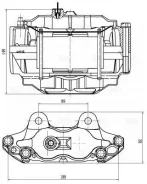 ������� ����. toyota land cruiser 80 (89-) / hilux (89-) �����. ���. d=43�� (cf 002433) Trialli CF002433 CF002433 ����