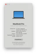 Apple MacBook Pro 13 2017 Mid. 13", 3,1����, ��� 8 ��, ���� 256���, WiFi: 1, Bluetooth: 1, ����������� �� 15��. ����