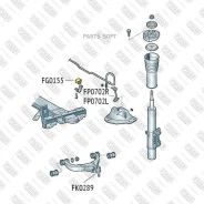 ������ ������������� ��������� Mercedes Sprinter 06- / VW Crafter 06- FG0155 ����