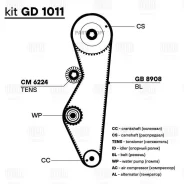 ������ ��� ��� �/� Ford Escort (90-)/Sierra (89-) 1.4i/1.6i (9721.6) (HNBR �����������. ) (GB 8908) GB8908 ����