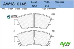 ������� ��������� �������� Honda Civic 01/Jazz 02/Logo 98-01 Aywiparts AW1810148 AW1810148 ����