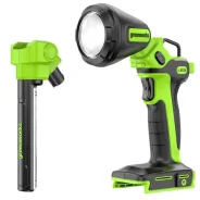 ������� L�D-������ 2-�-1 Greenworks G24UL, 24V, ����. 650 ��, 2 �������, ������, �����, ��� ��� � �� ����