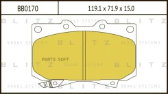 ������� ��������� �������� �������� Toyota Land Cruiser 80/4 Runner 89- BB0170 ����